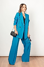 PALAZZO KETEN TAKIM ELBİSE