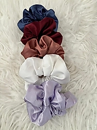 Kadın 5,li Saten Renkli Saç Tokası