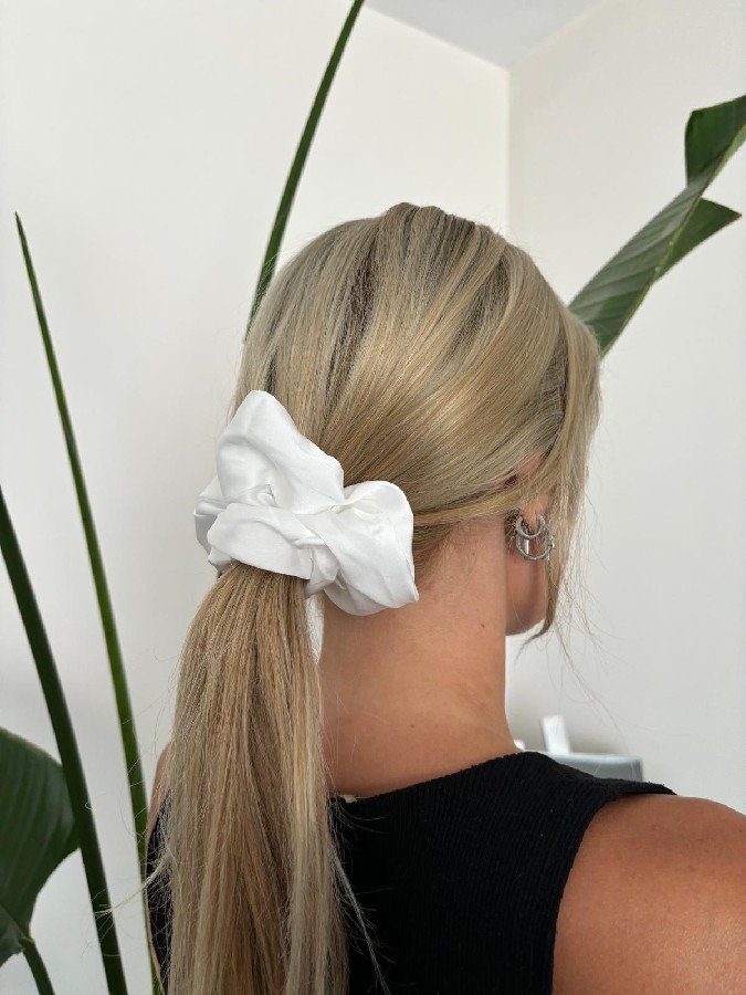 Kadın 5,li Saten Renkli Saç Tokası